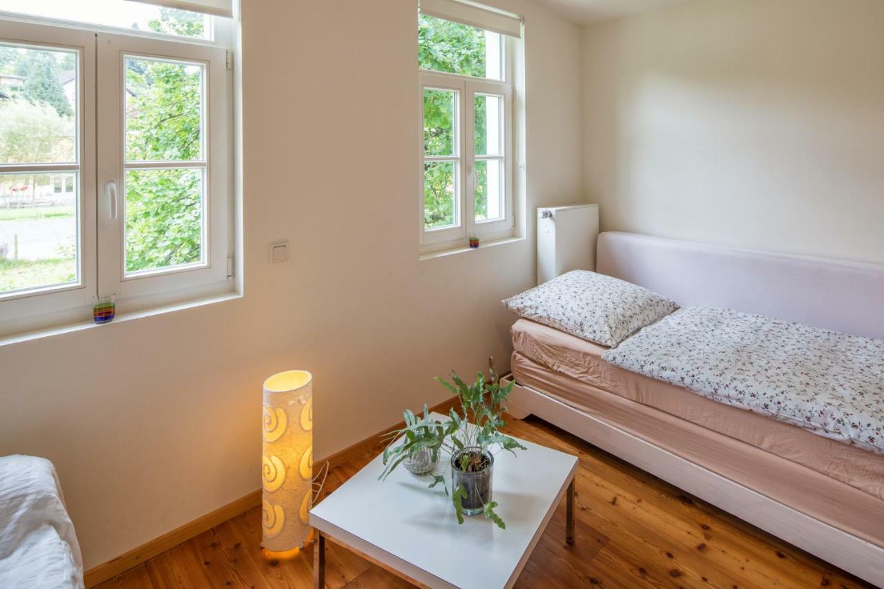 Ferienhaus Im Fachwerkhof 'Haus In Bewegung' Seelscheid Exteriör bild